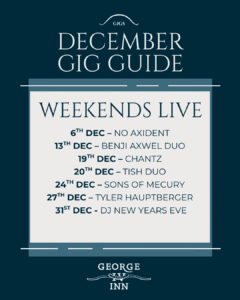 DECEMBER GIG GUIDE